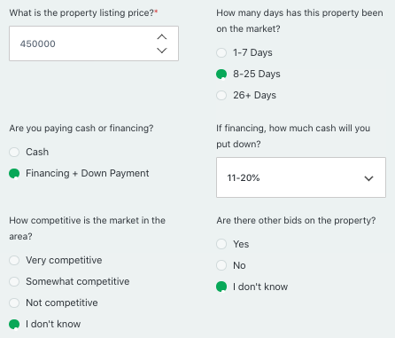 Bidding Calculator at Bidding Warrior